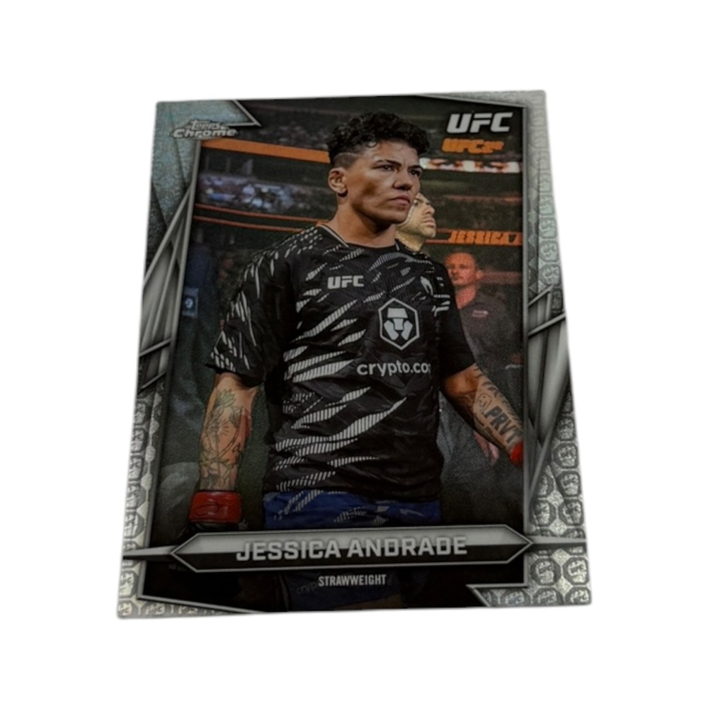 2024 Topps Chrome UFC Jessica Andrade Base Card 138 Strawweight MMA